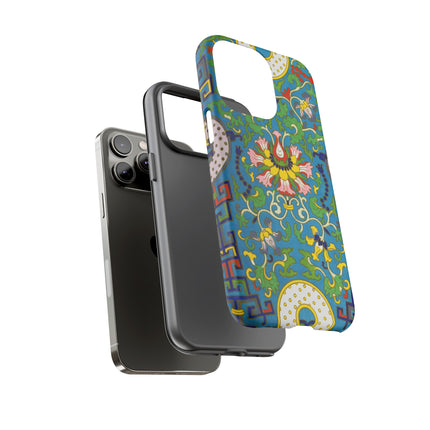Chinese Floral Illustration by Owen Jones Phone Cases
