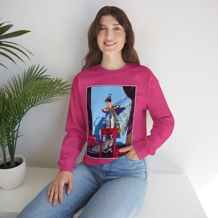 A Visual Journey by Umberto Brunelleschi Women's Heavy Blend™ Crewneck Sweatshirt