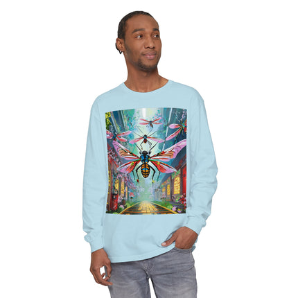 Neon Swarm Long Sleeve T-Shirt