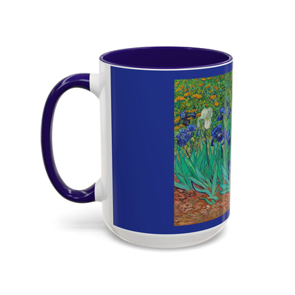 Irises by Vincent Van Gogh Colorful Mugs (11oz, 15oz)