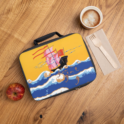 Golden Seas and Whimsical Dreams Lunch Bag