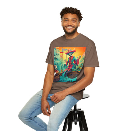 Skeleton Crew of the Misty Seas Unisex Garment-Dyed T-shirt