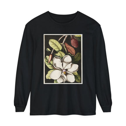Natural History Plate 61 by Mark Catesby Garment-dyed Long Sleeve T-Shirt