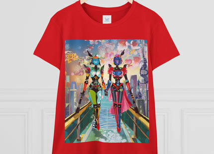 Cyber Punk Robot Models Cotton Tee