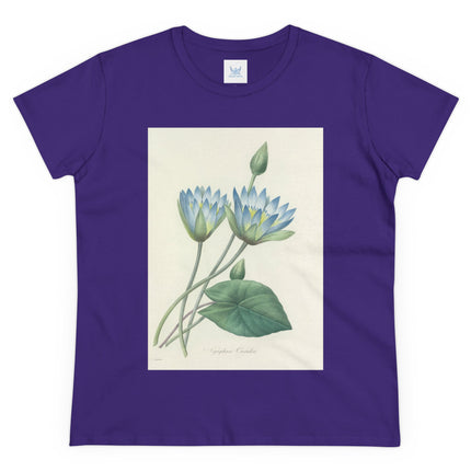Choix des plus belles fleurs, Plate 055 by Pierre Joseph Redouté  Women's Midweight Cotton Tee