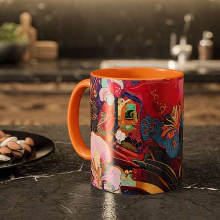 Ethereal Irises Colorful Mugs (11oz, 15oz)