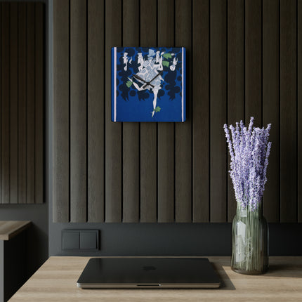 Where Is My Boy Tonight? by Ralph Barton Acrylic Wall Clock