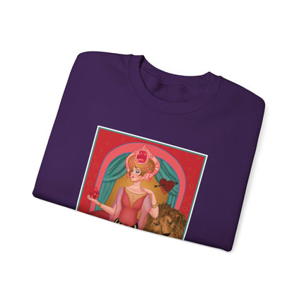July & Ruby (from the Gem Series) by Sofia Chiostri Heavy Blend™ Crewneck Sweatshirt