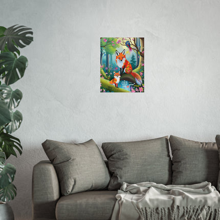 Mischievous Fox Fine Art Posters