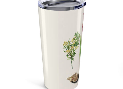 Tulip, Branches of Myrtle and Shells Tumbler 20oz