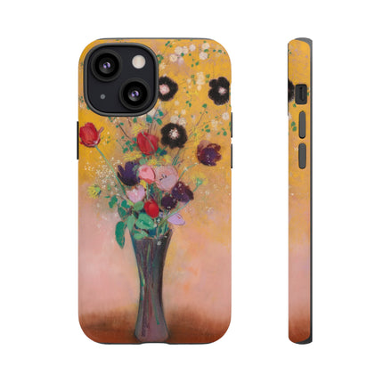 Vase of Flowers by Odilon Redon Phone Cases