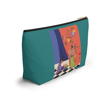 Midnight Arabian Reverie Cosmetic Bag – Exotic Elegance & Mystical Enchantment
