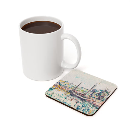 Concarneau by Paul Signac Cork Back Coaster