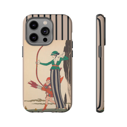 L'Arc Rouge by George Barbier Phone Cases