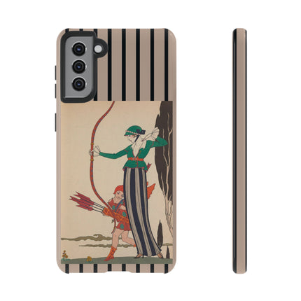 L'Arc Rouge by George Barbier Phone Cases