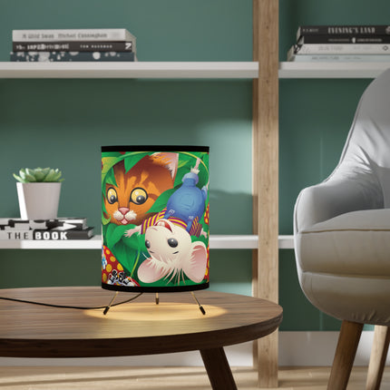 Whimsical Adventure Tripod Lamp