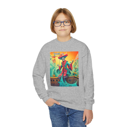 Skeleton Crew of the Misty Seas Youth Crewneck Sweatshirt