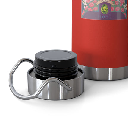 August & Peridot (from the Gem Series) by Sofia Chiostri Copper Vacuum Insulated Bottle, 22oz
