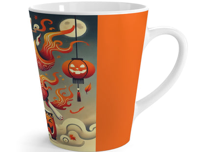 Jack-O’-Lantern Drums & The Kabuki Latte Mug