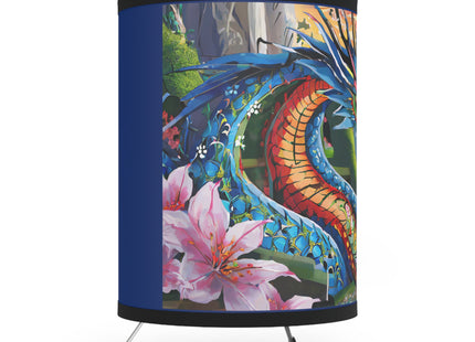 Wisdom's Guardian Tripod Lamp