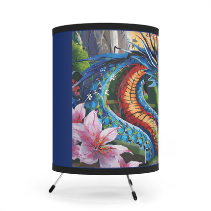 Wisdom's Guardian Tripod Lamp
