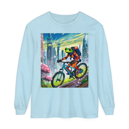 Cyberpunk Frog Long Sleeve T-Shirt