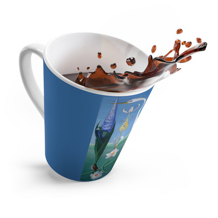 The White Heron by Joseph Stella Latte Mug
