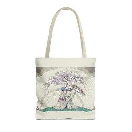 L’Arc-en-Ciel by George Barbier Tote Bag