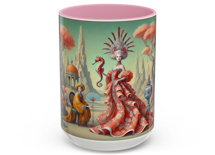 The Seahorse Court Colorful Mugs (11oz, 15oz)