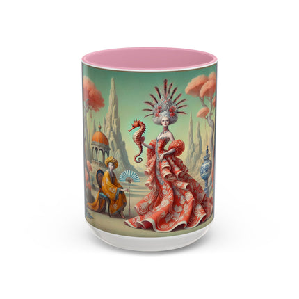 The Seahorse Court Colorful Mugs (11oz, 15oz)