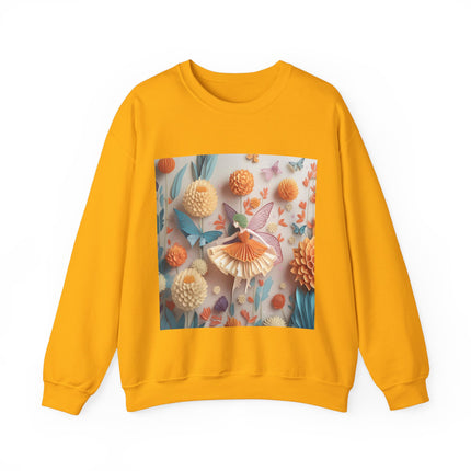 Dahlia Fairy Unisex Heavy Blend™ Crewneck Sweatshirt