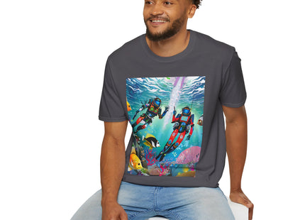 FBI Robot Dive Team Softstyle T-Shirt