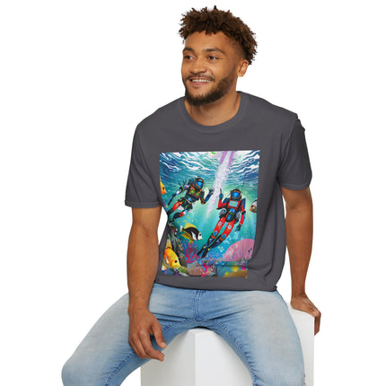 FBI Robot Dive Team Softstyle T-Shirt