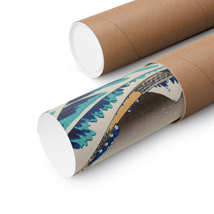 The Great Wave off Kanagawa by Katsushika Hokusai Matte Horizontal Posters