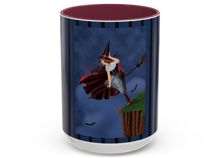 The Enchanted Witch Colorful Mugs, (11oz, 15oz)