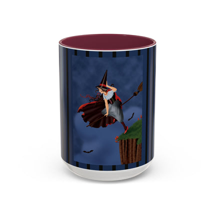 The Enchanted Witch Colorful Mugs, (11oz, 15oz)