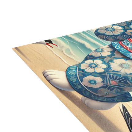 Geisha Kitten by the Seaside Postcard Bundles (envelopes included) - Bundles of 10, 30, 50 Pieces