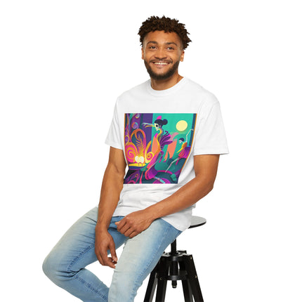 Dance of the Skeleton Ballerinas Unisex Garment-Dyed T-shirt