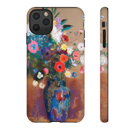 Bouquet of Flowers by Odilon Redon Phone Cases
