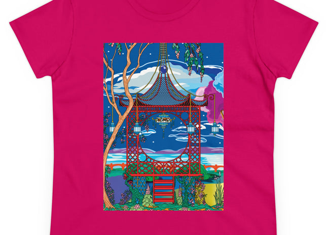 Serene Splendor Women's Midweight Cotton Tee