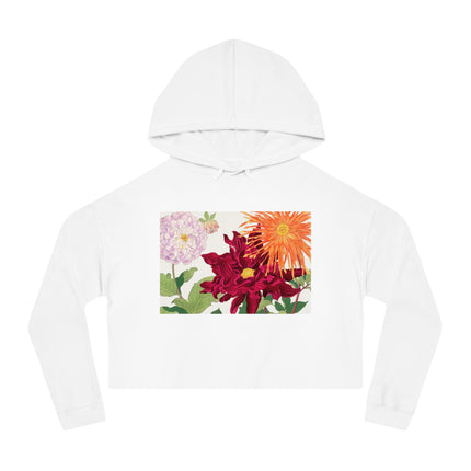 Dahlia by Tanigami Kônan Women’s Cropped Hooded Sweatshirt