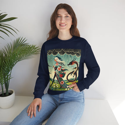 The Dragon Fairy’s Stride Heavy Blend™ Crewneck Sweatshirt