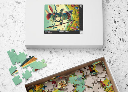 Rabbit Gladiator Puzzle (110, 252, 520-piece)