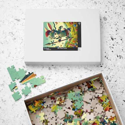 Rabbit Gladiator Puzzle (110, 252, 520-piece)