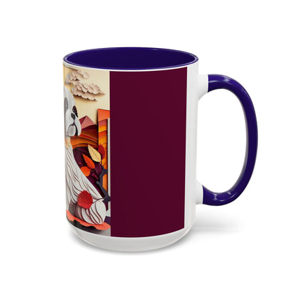 Shih Tzu at an Autumn Colorful Mugs (11oz, 15oz)