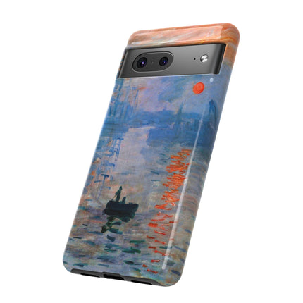 Sunrise by Claude Monet Phone Cases