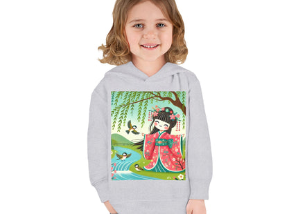 Sparrow Dance Geisha Fairy Toddler Pullover Fleece Hoodie