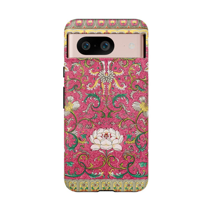 Pink Floral Pattern by Owen Jones Phone Cases