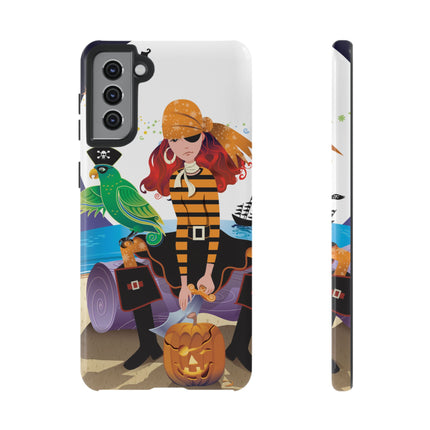 Moonlit Pirate Halloween Phone Cases