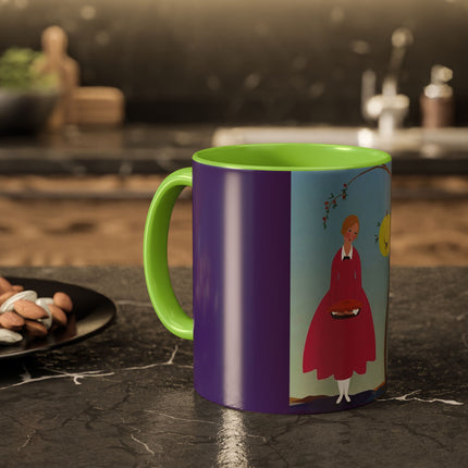 Apple Pie Day Colorful Mugs – Sweet Storybook Charm & Gentle Innocence